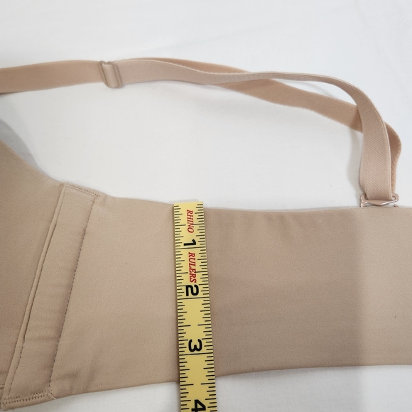 Cacique Beige Boost Multi-Way Women's  Strapless Bra - Picture 12 of 13
